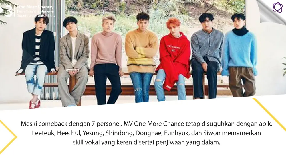 One More Chance, Persembahan Istimewa Super Junior untuk Fans (Foto: Twitter/SMTOWNGLOBAL, Desain: Nurman Abdul Hakim/Bintang.com)