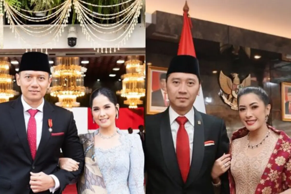 Annisa Pohan dan Aliya Rajasa saat Hadir Pelantikan Prabowo-Gibran