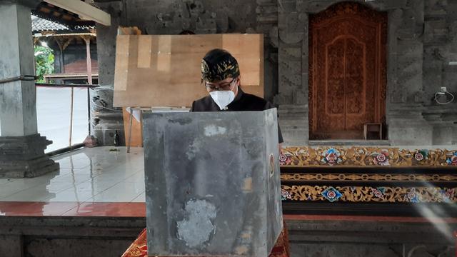 Calon Bupati Badung yang juga petahana I Nyoman Giri Prasta