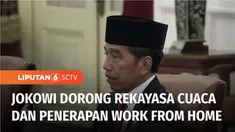 Polusi udara di Jakarta dan sekitarnya semakin mengkhawatirkan. Presiden Joko Widodo mendorong diadakan rekayasa cuaca dan kantor kembali menerapkan pola work from home atau bekerja dari rumah.