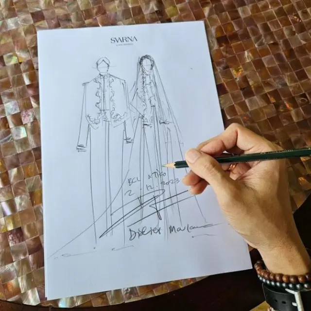 Didiet Maulana Dapat Pesan Tak Terduga dari BCL yang Ingin Dibuatkan Kebaya untuk Pernikahan dengan Tiko Aryawardhana.  foto; Instagram @didietmaulana