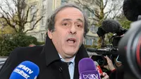 Presiden UEFA, Michel Platini. (AFP/Fabrice Coffrini)