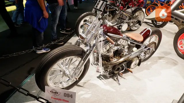 Motor hasil karya Veroland ikut unjuk gigi di Intermot 2018