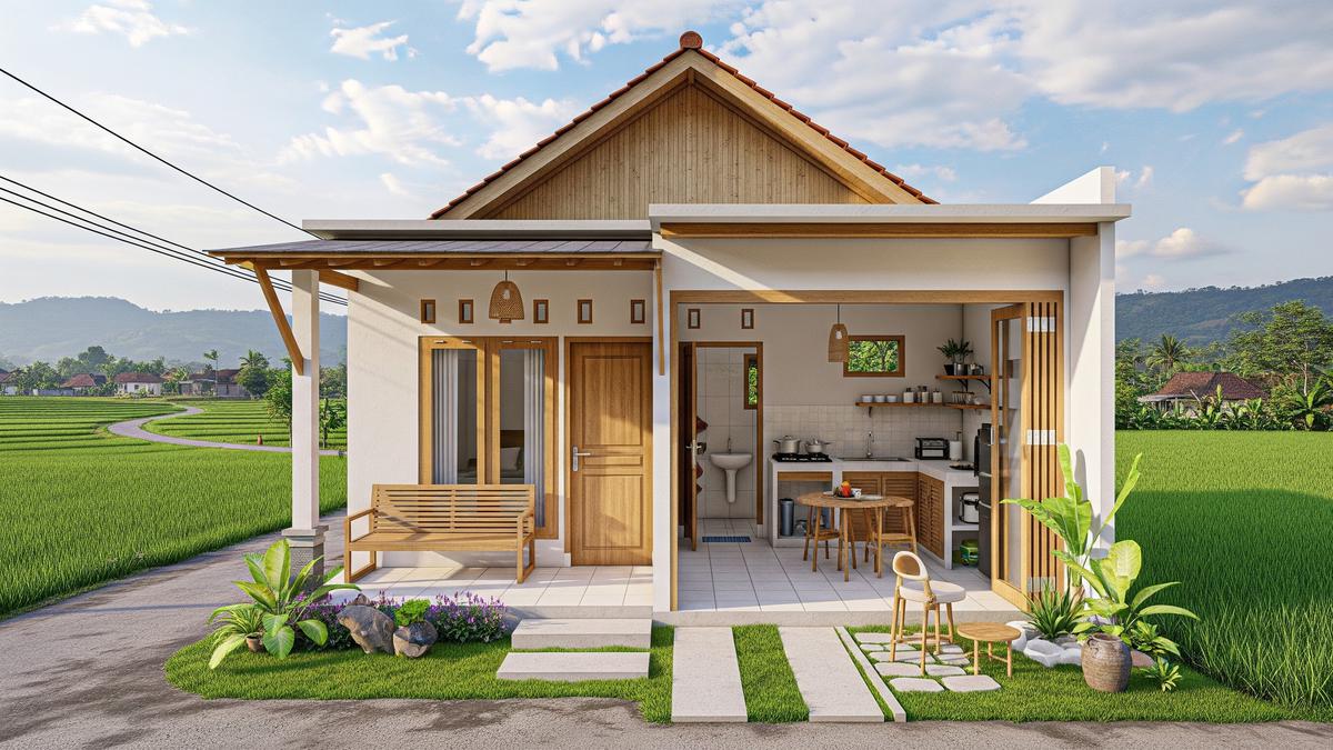 10 Rumah Kecil di Desa Tapi Terasa Adem dan Nyaman, Bikin Betah