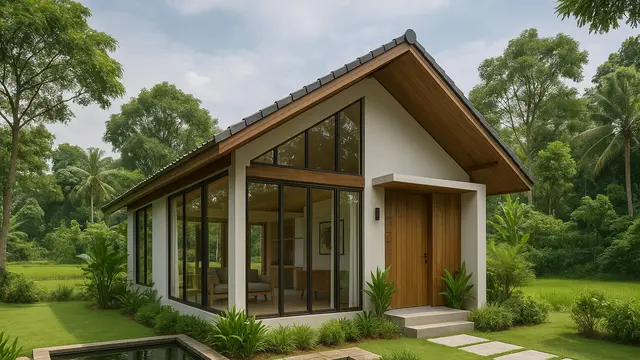 Model Rumah Sederhana tapi Indah di Desa dengan Gaya Minimalis Modern