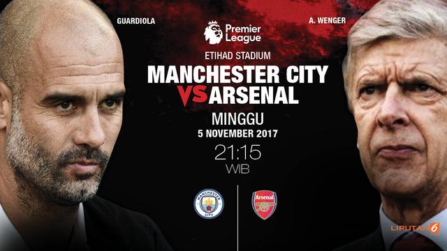 Susunan Pemain Manchester City Vs Arsenal Aguero Lawan Alexis Bola Liputan6 Com