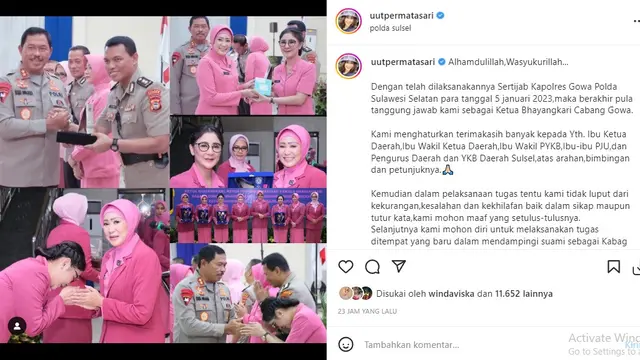 Uut Permatasari (Foto: Instagram/@uutpermatasari)