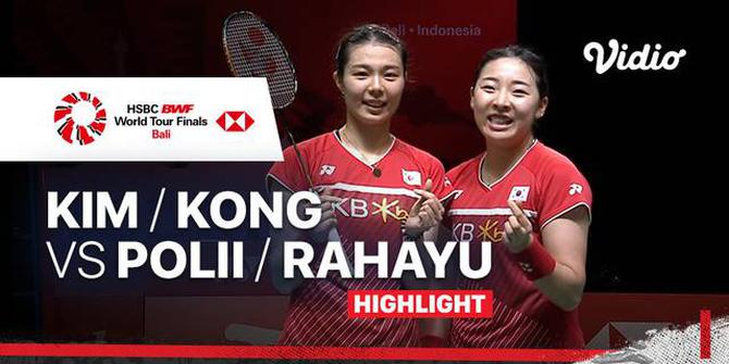 VIDEO: Highlights BWF World Tour Finals 2021, Greysia Polii / Apriyani Rahayu Kalah dari Wakil Korea Selatan