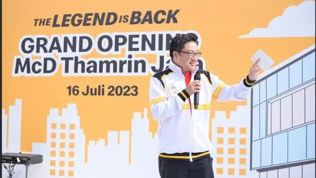 Restoran McDonald’s Thamrin Jaya Usung Konsep Klasik dan Kekinian.