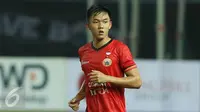 Pesepak bola Persija Jakarta, Sutanto Tan (Liputan6.com/Helmi Fithriansyah)