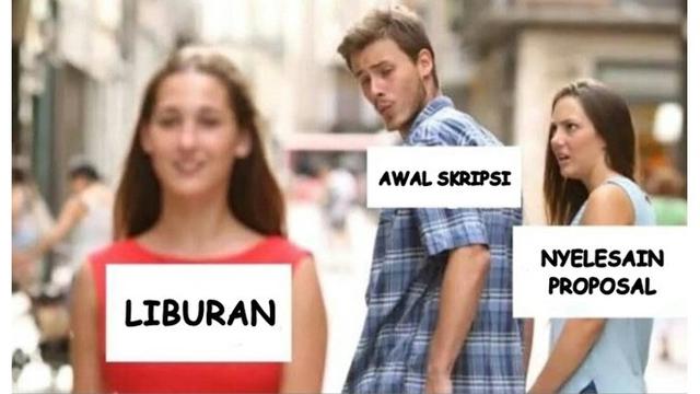 6 Dinamika Semester Akhir ala Netizen Ini Benar Adanya, Pernah Mengalami?