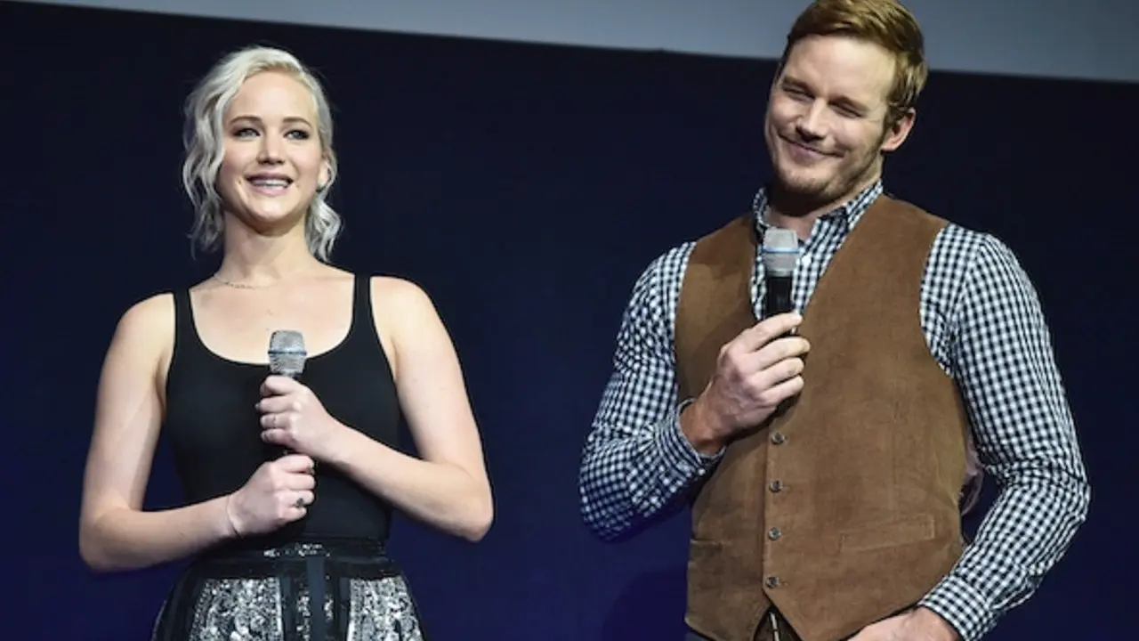 Dijahili Chris Pratt, Wajah Jennifer Lawrence Jadi Korban