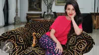 Tsania Marwa berperan sebagai Arzu Emiroglu, tapi di Elif versi Indonesia berubah menjadi Anne. (Liputan6.com/Gempur M Surya)