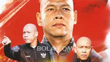 Timnas Indonesia - Beragam ekspresi Nova Arianto (Bola.com/Adreanus Titus)