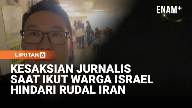 Warga Israel Berlarian Ke Bunker, Iran Lepaskan Gelombang Rudal
