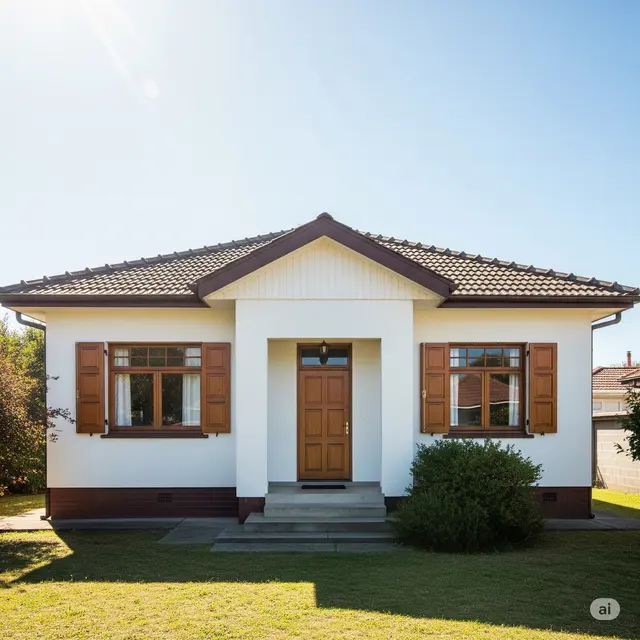 Inspirasi Rumah Sederhana Ukuran 5x7 Meter.