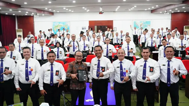 Sekretaris Kementerian Koordinator Bidang Perekonomian Susiwijono Moegiarso pada Pendidikan Penyiapan dan Pemantapan Pimpinan Nasional (P4N) LXX TA. 2026 Lemhannas RI, Jakarta, Kamis (1/10/2026). (Dok Kemenko Perekonomian)