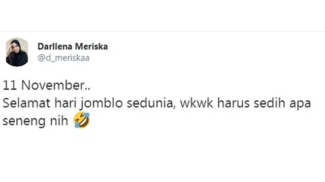 11 November Jadi Hari Jomblo Sedunia, 7 Curhatan Netizen Ini Bikin Geleng Kepala