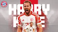 Bayern Munchen - Ilustrasi Harry kane (Bola.com/Salsa Dwi Novita)