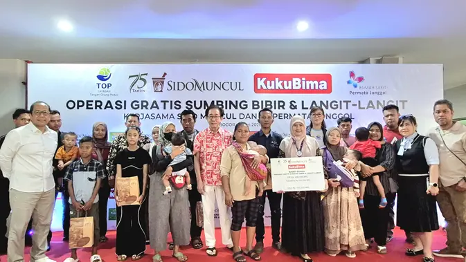 KukuBima Sido Muncul dan Yayasan TOP Gelar Operasi Bibir Sumbing Gratis di RS Permata Jonggol, Hadirkan Harapan Baru untuk Anak-anak