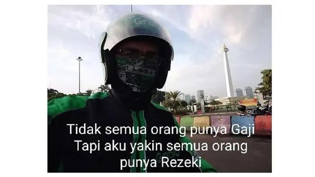 Kata Kata Bijak ala Driver Online Ini Bikin Cengar Cengir