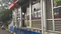 Kondisi halte BRT di bilangan Jalan Urip Sumoharjo, Makassar (Liputan6.com/ Eka Hakim)