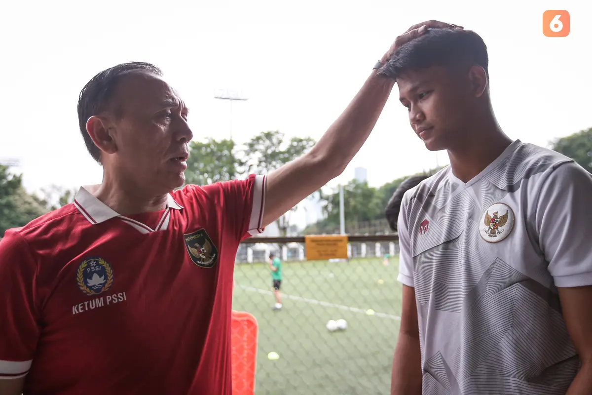 Latihan Timnas Indonesia U-20 untuk Piala Asia U-20 2023