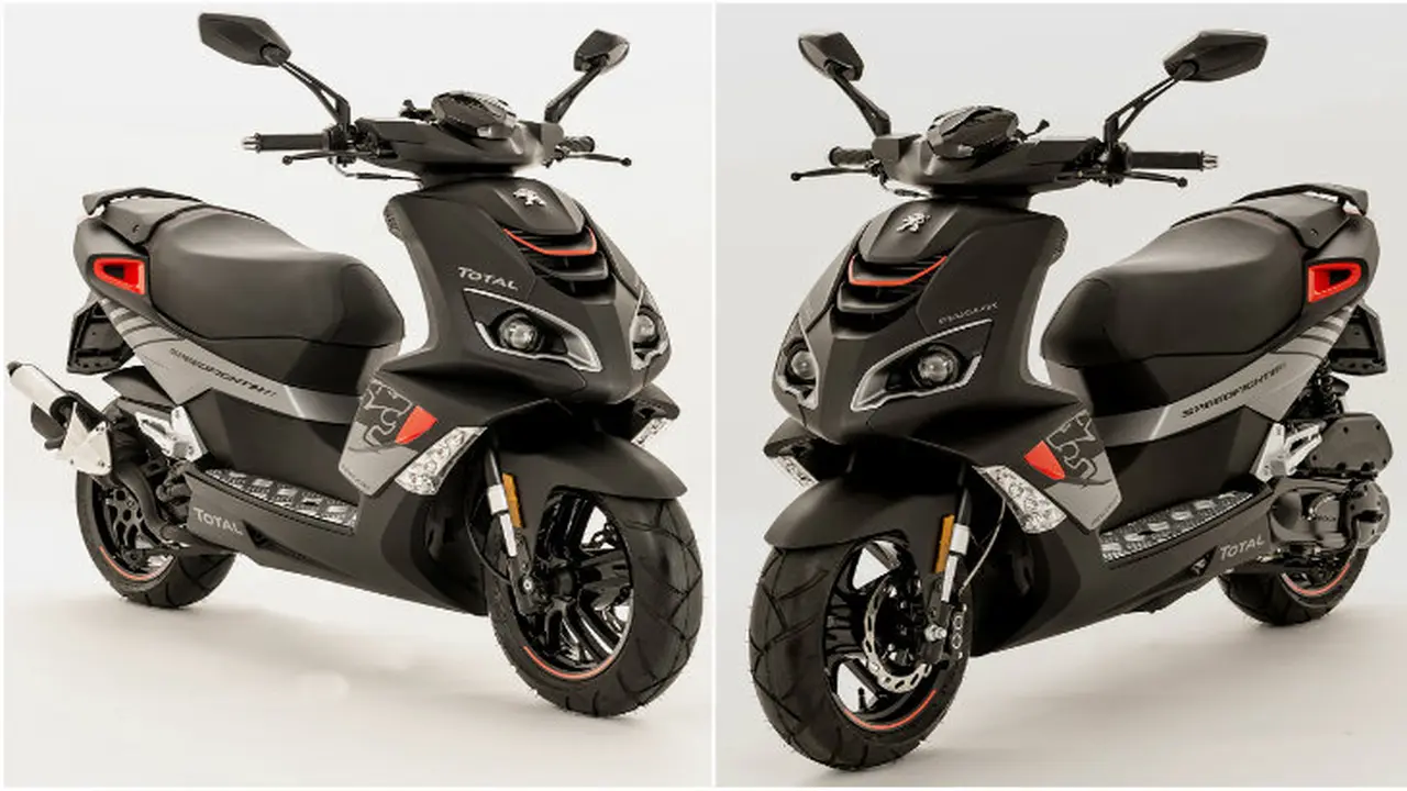 Gandeng Total, Peugeot Bikin Skutik Sporty Nan Irit