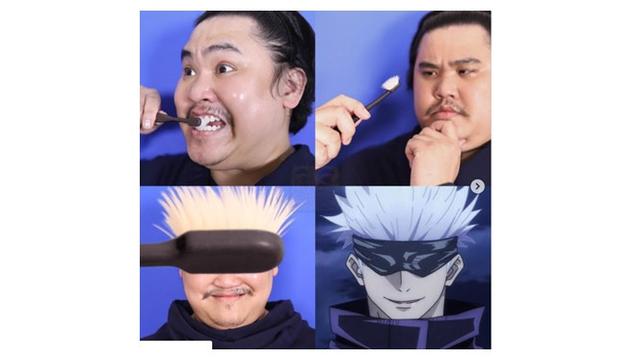 6 Cosplay Low Budget Jadi Gojo Satoru dan Sukuna Jujutsu Kaisen Ini Unik Pol