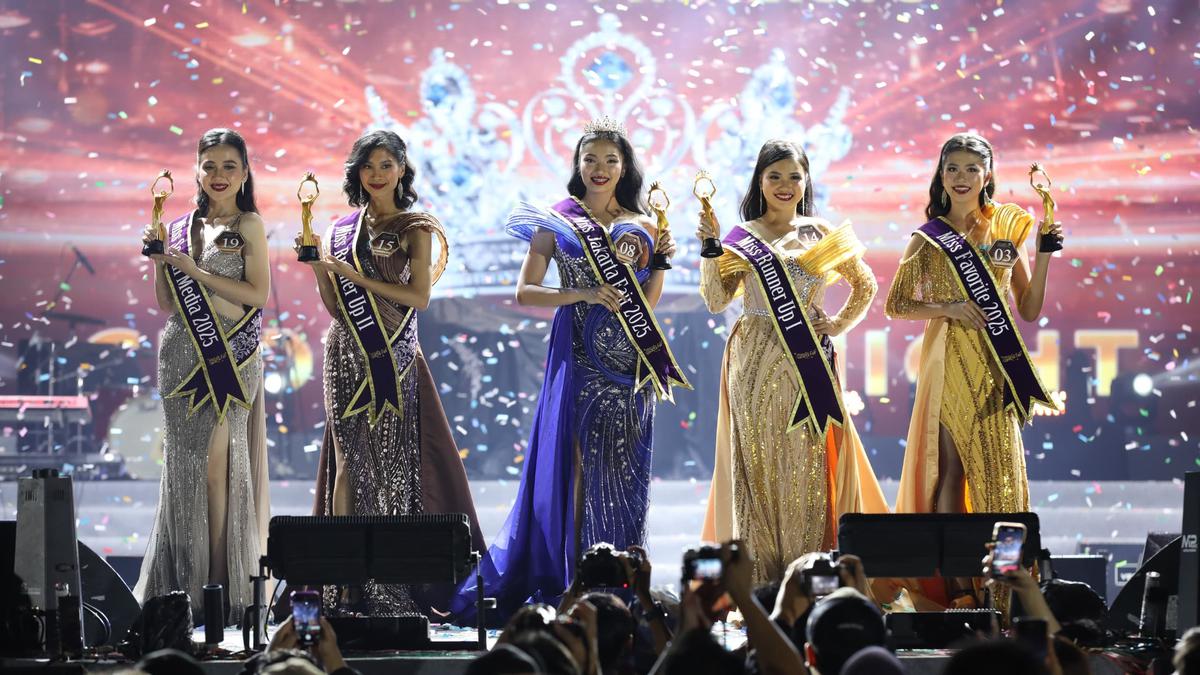 Daftar Lengkap Pemenang Miss Jakarta Fair 2025, Nathasya Rizka Sakila Jadi Juara
