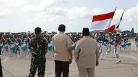 Prabowo Cek Kesiapan Kontingen Indonesia yang Akan Defile di Bastille Day Prancis