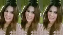 Ketika ditanya rahasia tetap cantik di usia 40, Wina menjawab dirinya selalu positif thingking. (Twitter.com)