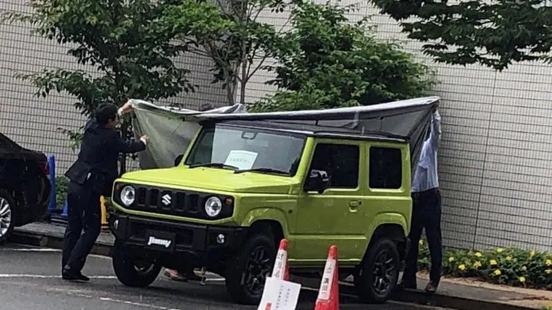 Suzuki Jimny 2018 (Carscoops)