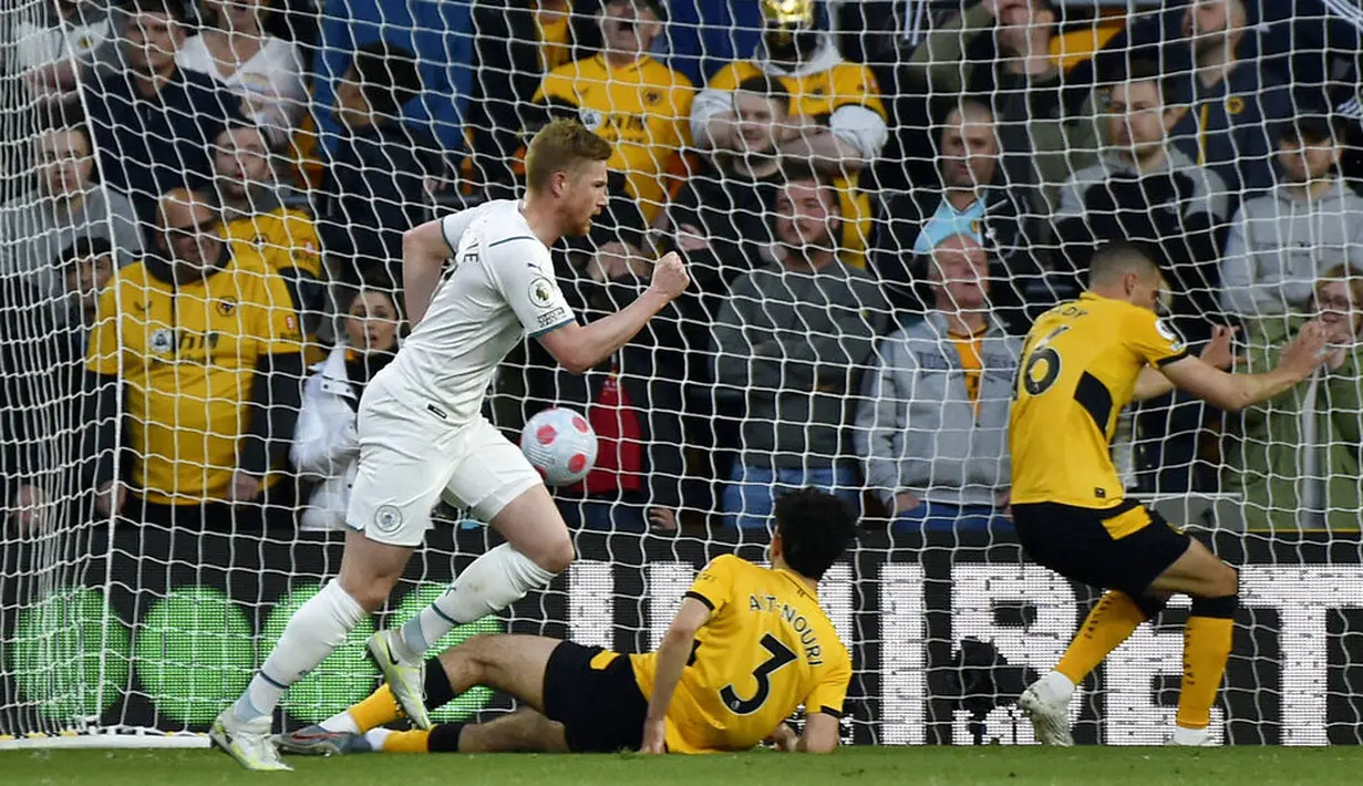 Pemain asal Belgia itu mencetak gol pada menit ke-7, 16, 24, dan 60. (AP/Rui Vieira)
