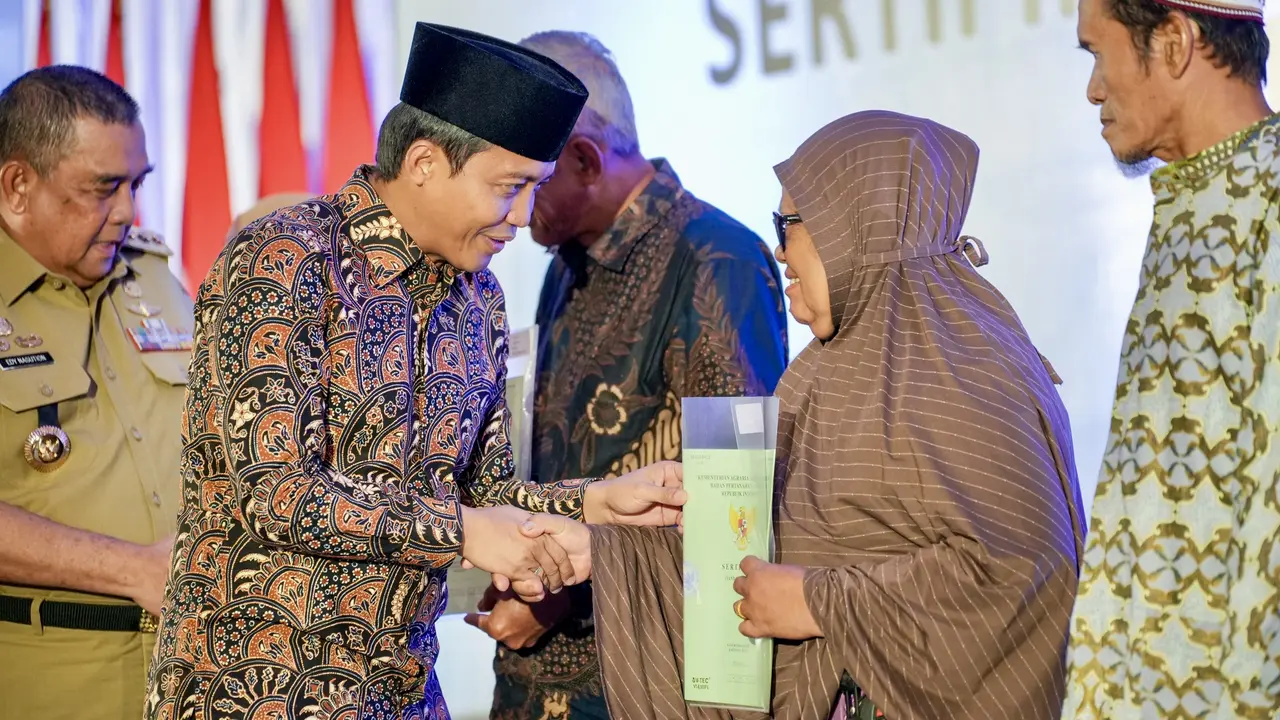 Wakil Menteri Agraria dan Tata Ruang/Badan Pertanahan Nasional (ATR/BPN), Raja Juli Antoni