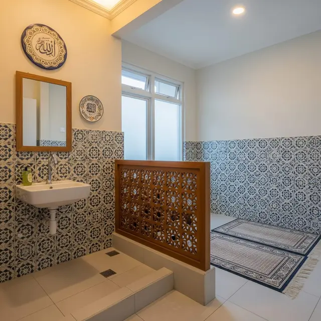 Desain Mushola di Dalam Rumah