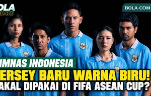 Jersey Ketiga Timnas Indonesia Resmi Dirilis! Warna Biru Bakal Dipakai di FIFA ASEAN Cup 2026?