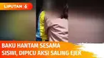 Aksi kekerasan di lingkungan sekolah terjadi di Makassar, Sulawesi Selatan. Dalam aksi tersebut terlihat dua siswi melakukan aksi saling pukul dan jambak. Kejadian diduga dipicu perundungan dan aksi saling ejek.