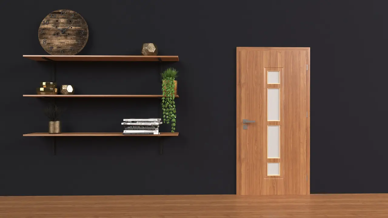 Ilustrasi furniture berbahan kayu
