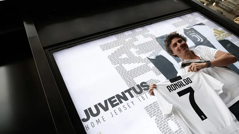 Jersey Cristiano Ronaldo di Juventus