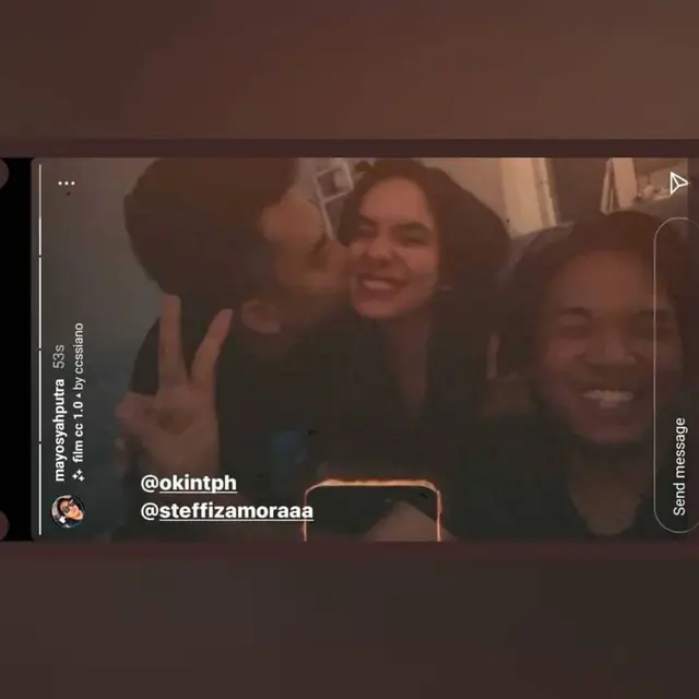Niko Al Hakim dan Steffi Zamora. (Foto: Instagram @lambe_turah)