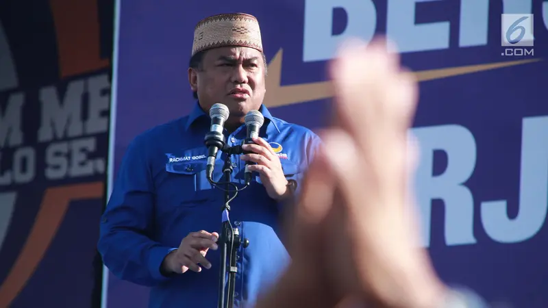 Surya Paloh Hadiri Kampanye Rapat Umum Terbuka Perdana di Gorontalo