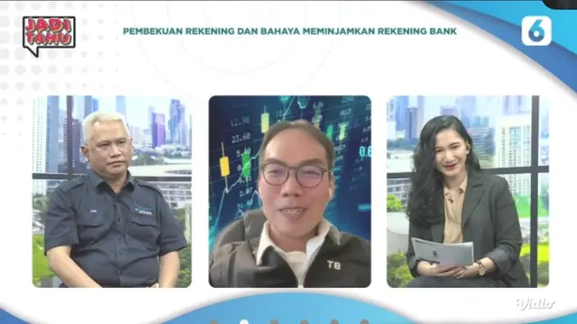 Ekonom dari Universitas Gadjah Mada (UGM) Eddy Junarsin dalam program Jadi Tahu Liputan6.com bertajuk Pembekuan Rekening dan Bahaya Meminjamkan Rekening Bank, Rabu (9/11/2022).