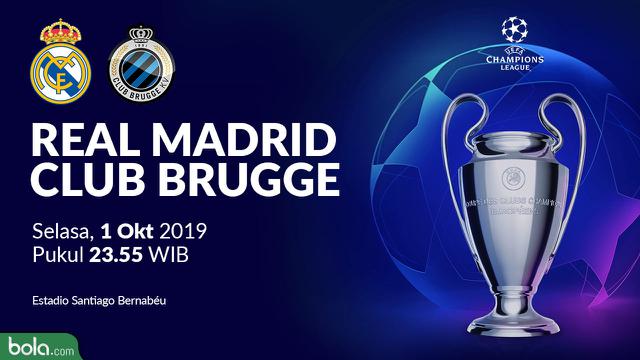 Real Madrid Vs Club Brugge