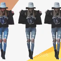 Memadupadankan pakaian rock n' roll ala street styler. (Image:  annaelizabethevents.com/pinterest. DI: Muhammad Iqbal Nurfajri)