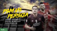 Final Piala Indonesia: Duel Pemain PSM Makassar vs Persija Jakarta,Marko Simic dan Eero Markkanen. (Bola.com/Dody Iryawan)