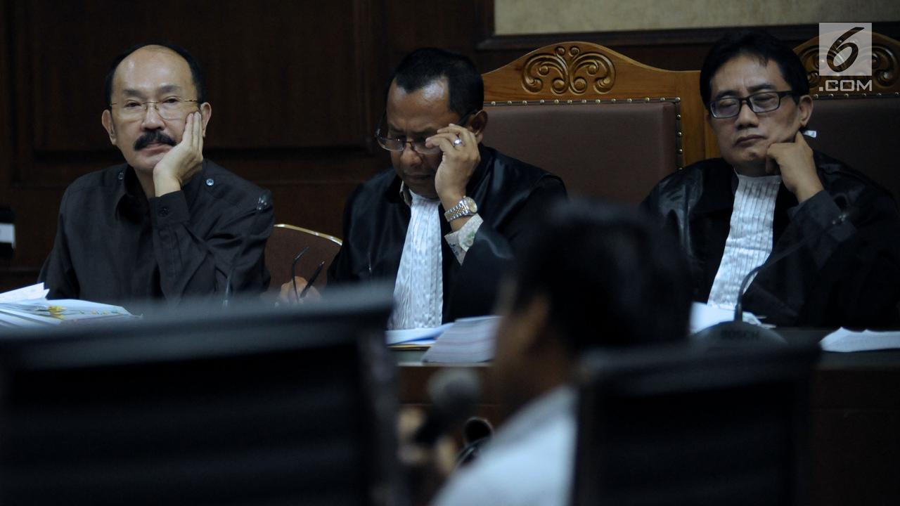 Raut Wajah Fredrich Yunadi Saat Dengar Keterangan Saksi