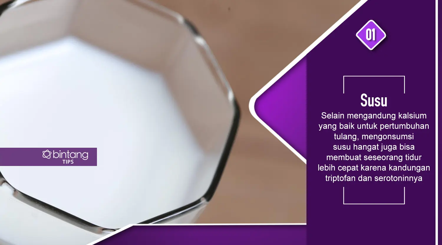 Makanan yang bisa bikin kamu cepat tidur dan nggak kesiangan bangun sahur. (Foto: Adrian Putra, Digital Imaging: M. Iqbal Nurfajri/Bintang.com)