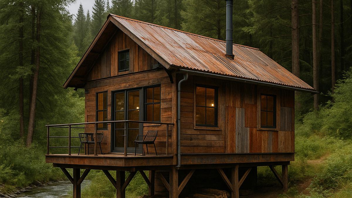 5 Inspirasi Rumah Panggung Rustic di Dekat Sungai Pinggir Hutan, Hunian Impian Pencinta Alam