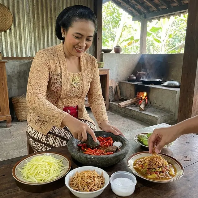 Cara Membuat Sambal Mangga Saus Tiram